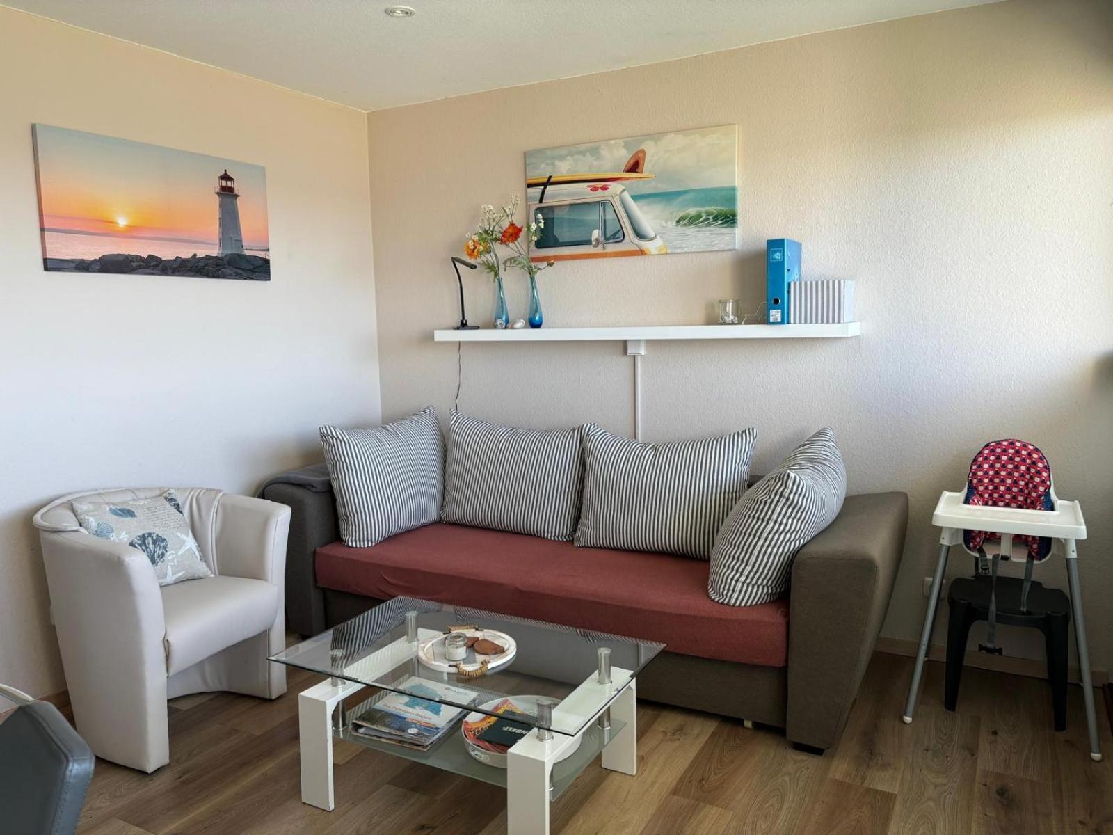 Apartment Mit Balkon Und Meerblick *